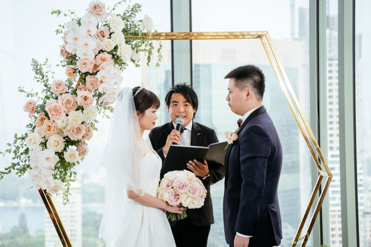 Chinese wedding celebrant